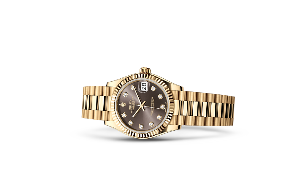 Rolex Datejust 31 m278278-0036 Watch in Store Laying Down