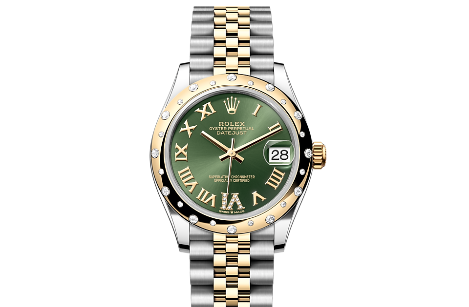 Rolex Datejust 31 m278343rbr-0016 Watch Front Facing