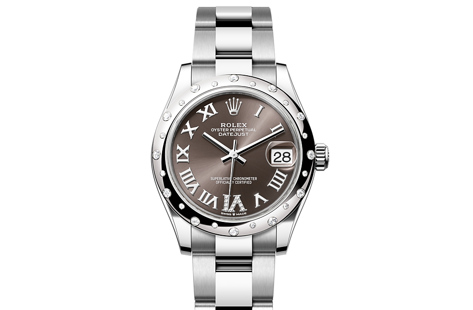 Rolex Datejust 31 m278344rbr-0029 Watch Front Facing