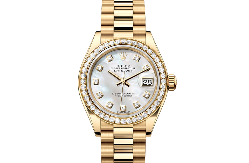 Rolex Lady-Datejust m279138rbr-0015 Watch Font Facing