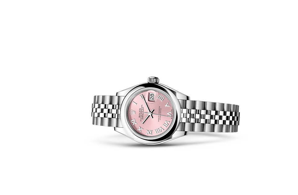 Rolex Lady-Datejust m279160-0013 Watch in Store Laying Down