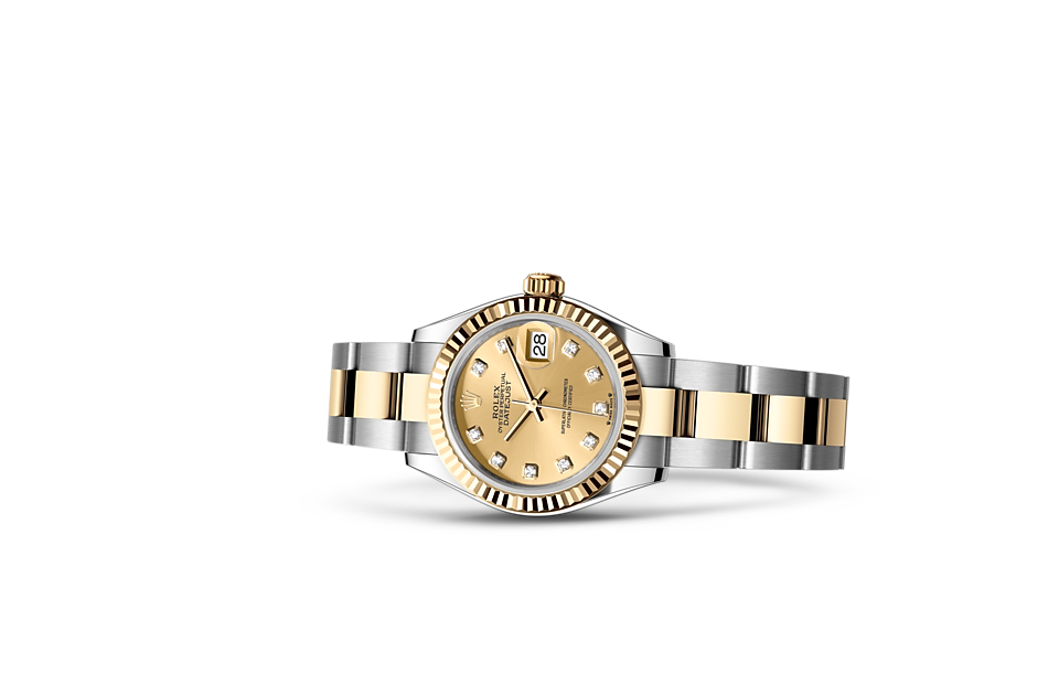 Rolex Lady-Datejust m279173-0012 Watch in Store Laying Down