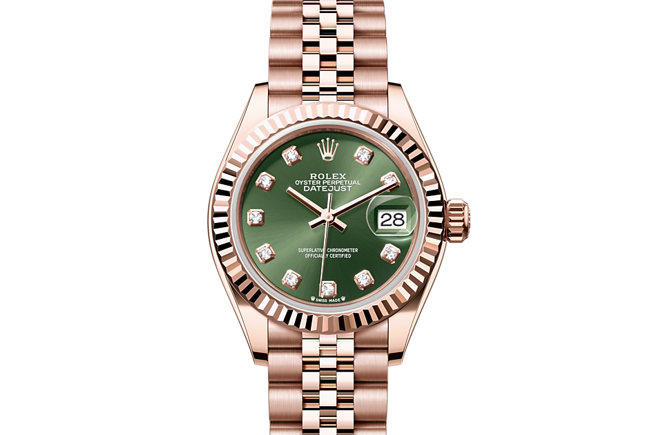 Rolex Lady-Datejust m279175-0013 Watch Front Facing