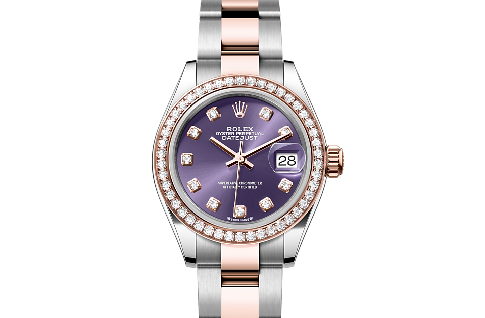 Rolex oyster perpetual cheap datejust purple