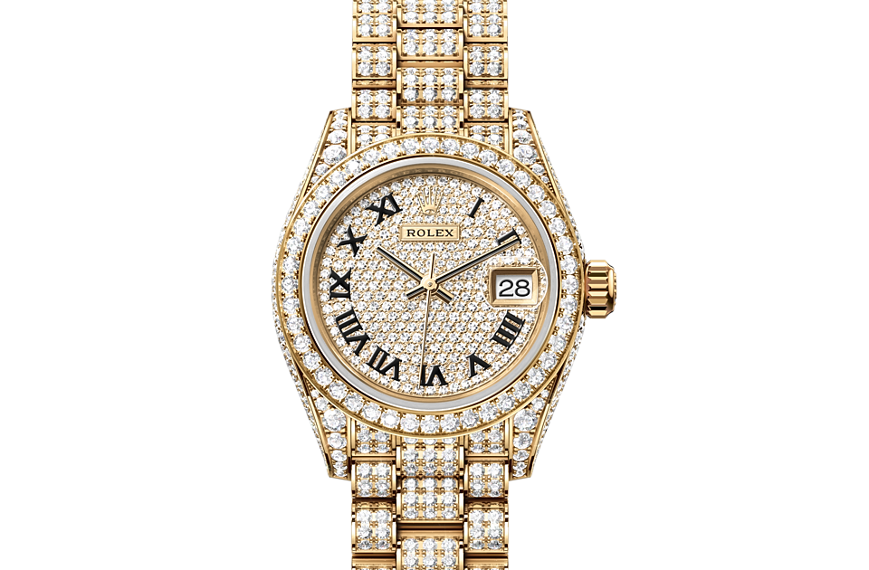 Rolex Lady-Datejust m279458rbr-0001 Watch Font Facing